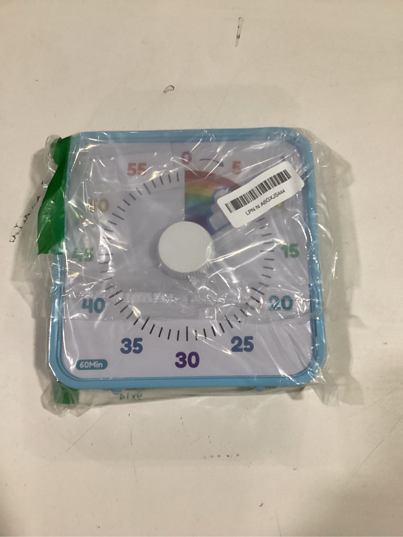 Condition photo showing Good Condition for LIORQUE 60 Minute Visual Timer for Kids and Adults, Non-Ticking 7.5 Inch Large Visual Countdown Time