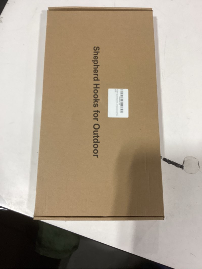 Condition photo showing New/Like New for Adjustable Shepherd Hooks for Outdoor, 2 Pack 80 Inch 5 Prong Base Bird Two Sided Feeder Poles, Heavy Duty Shepherds Hook, Suitable for Garden in Hanging Flower Basket, Lantern, Bird Nests 2 Pack 90 inch