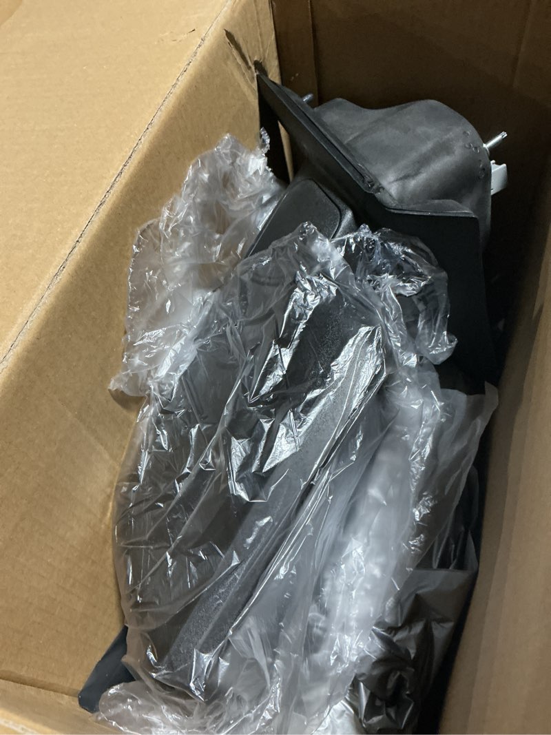 Condition photo showing Good Condition for right passenger side mirror with power glass, outdoor temperature sensor and manual folding fits 2015-2020 ford f150 without turn signal, non-heated replace jl34-17682-bg (5 pins) right 5 pins