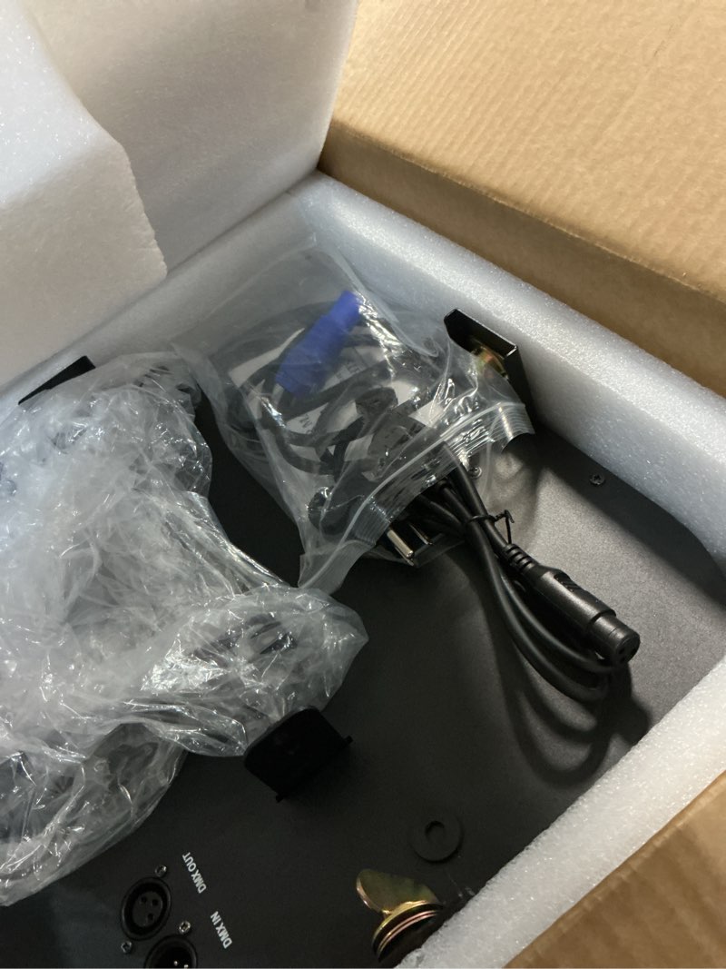 Condition photo showing Good Condition for cob stage lights, rgbwa led blinder spotlight, par can stage light retro matrix light with golden halo effect, dmx512 sound-active uplighing for party dj party club wedding events 4 eyes