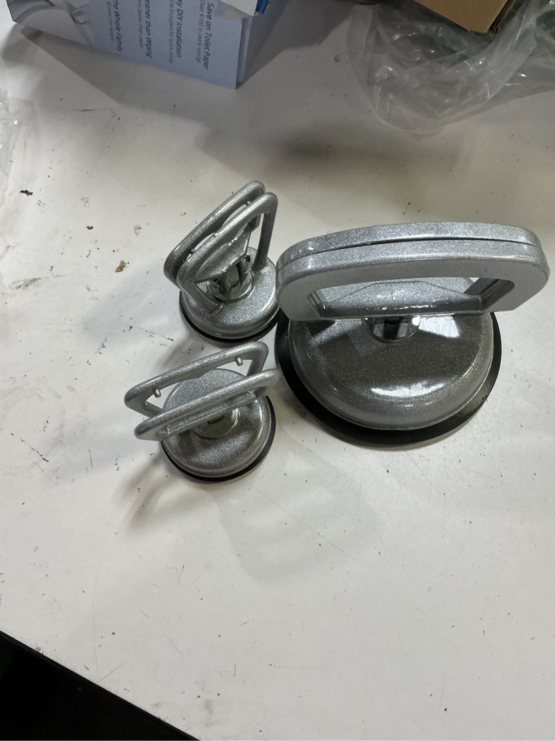 Condition photo showing Good Condition for heavy duty glass suction cup lifter for tile marble suction cup handle