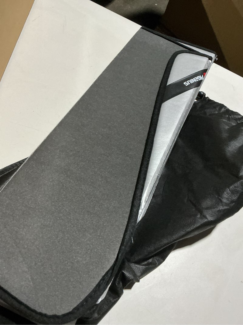 Condition photo showing Good Condition for Windshield Sunshade for Mercedes-Benz GLC SUV 2016-2022 Custom Front Window Shade - Metallic