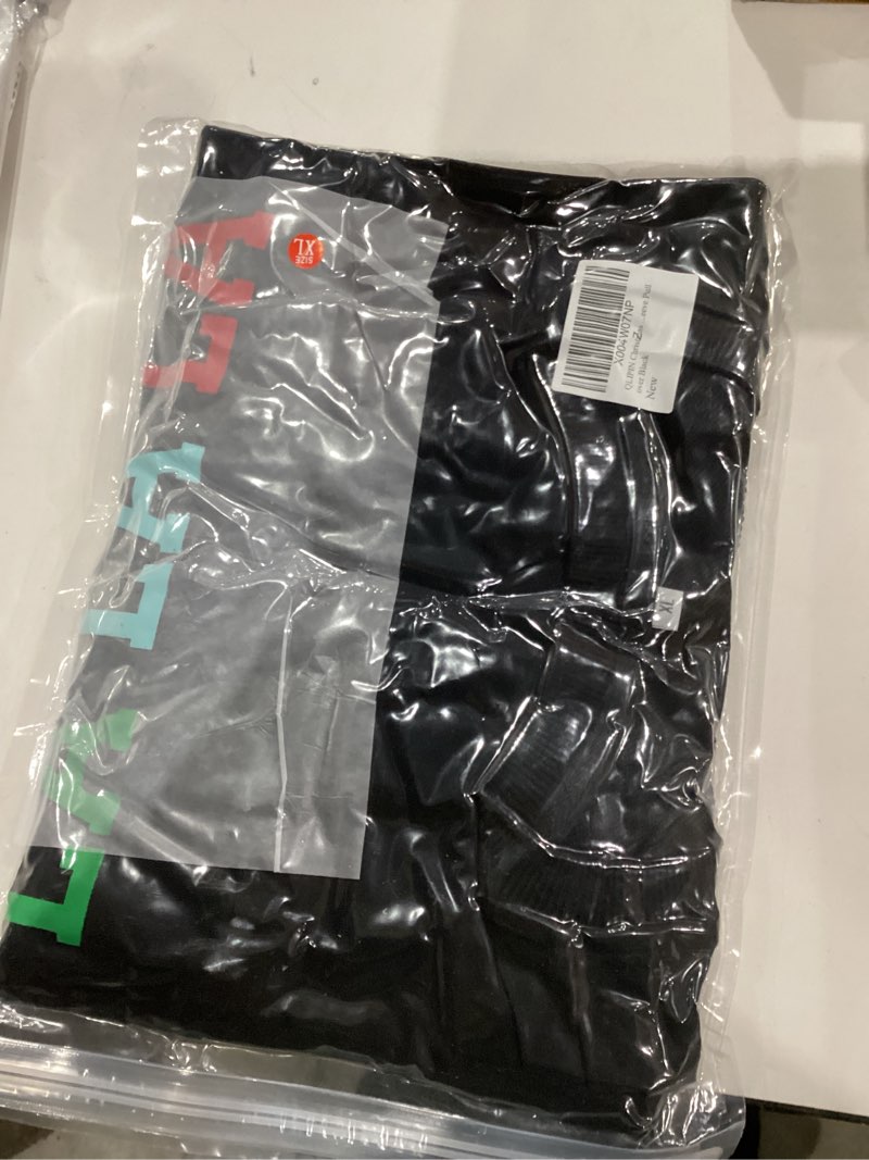 Condition photo showing New/Like New for qlipin christmas sweatshirts women fa la la la christmas shirt holiday song sweater xmas music notes long sleeve tops black large