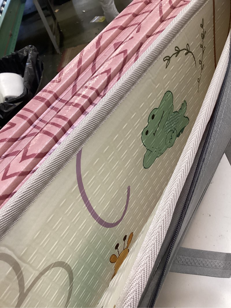 Condition photo showing Good Condition for Baby Play Mat 59x71 Inch, 2 in 1 Fabric & XPE Dual-Sided Design Foldable Play Mats for Babies and Toddlers, Waterproof & Anti-Slip Portable Foam Crawling Mat for Floor with Travel Bag