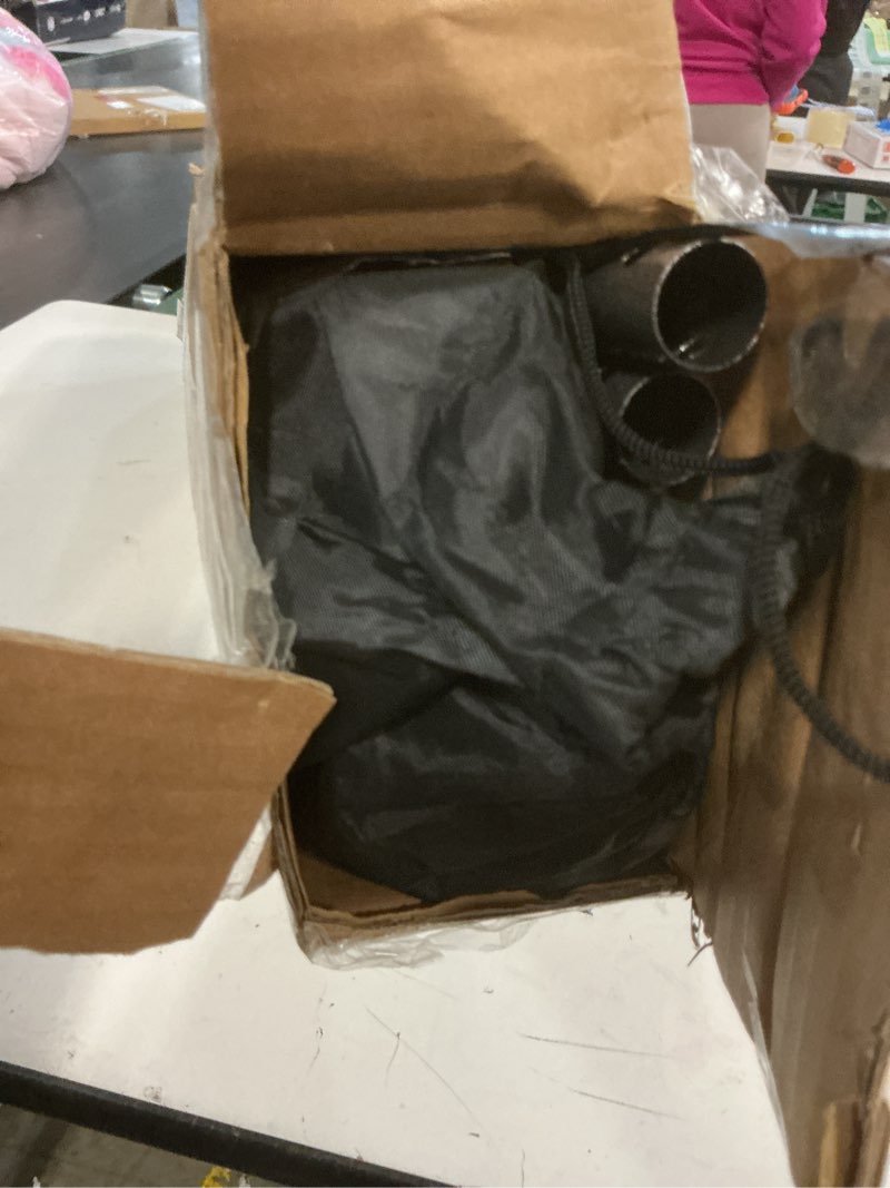 Condition photo showing Good Condition for Black White Backdrop Screen with Stand Kit 5x6.5ft for Photo Video Studio, 2-in-1 Revisible Black Backdrop White Screen with T-Shaped Photography Background Support Stand and 5 Clamps Black White 5x6.5ft