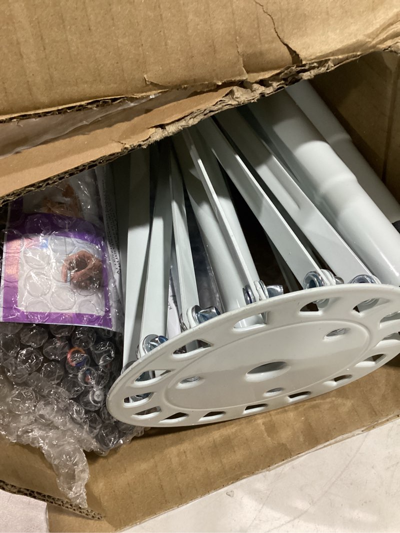 Condition photo showing Good Condition for Brightever 7FT 295 LED Smart Cone Christmas Tree, Outdoor Prelit Christmas Tree with 16 Million DIY RGB LED Light Show, Remote APP Control Color Changing Music Sync for Xmas Outdoor Decorations