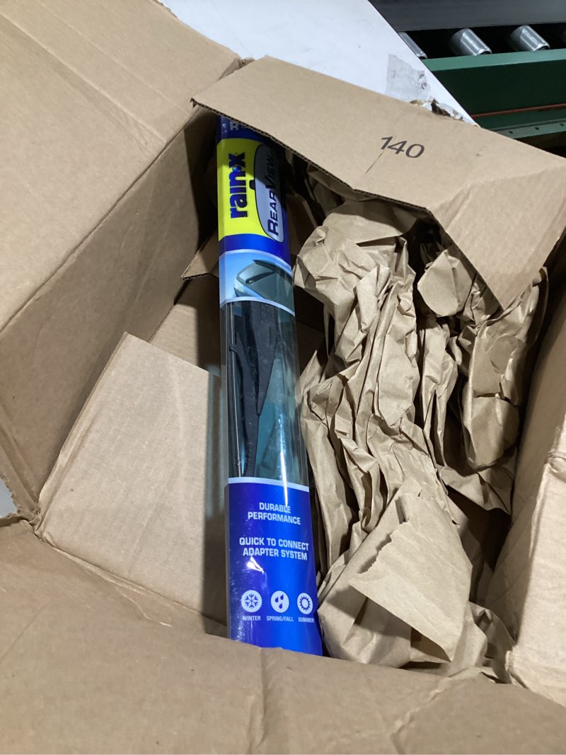 Condition photo showing Good Condition for Rain-X 850212 RearView Wiper Blade 12", OEM Replacement Rear Windshield Wiper, Interchangeable Adapter for Easy Installation, All-Weather & All-Season Performance, Composite Composite 12 Inch