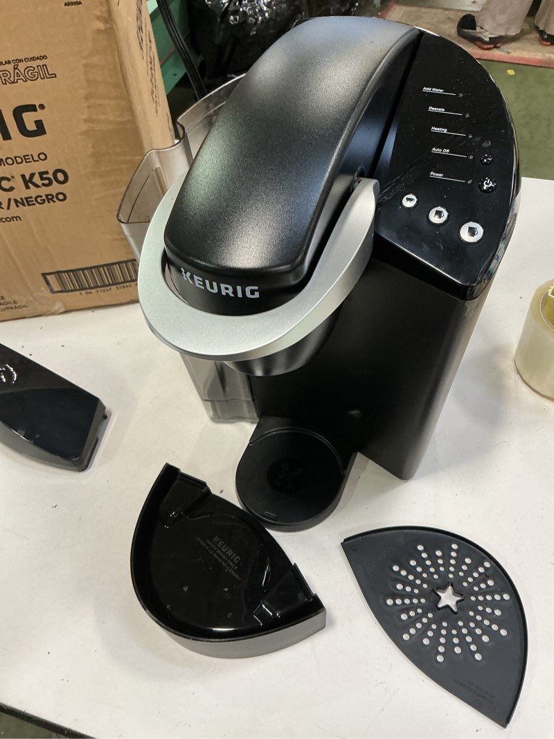 Condition photo showing As Is for Keurig K50 The All Purposed Coffee Maker, 8 ounces, Black