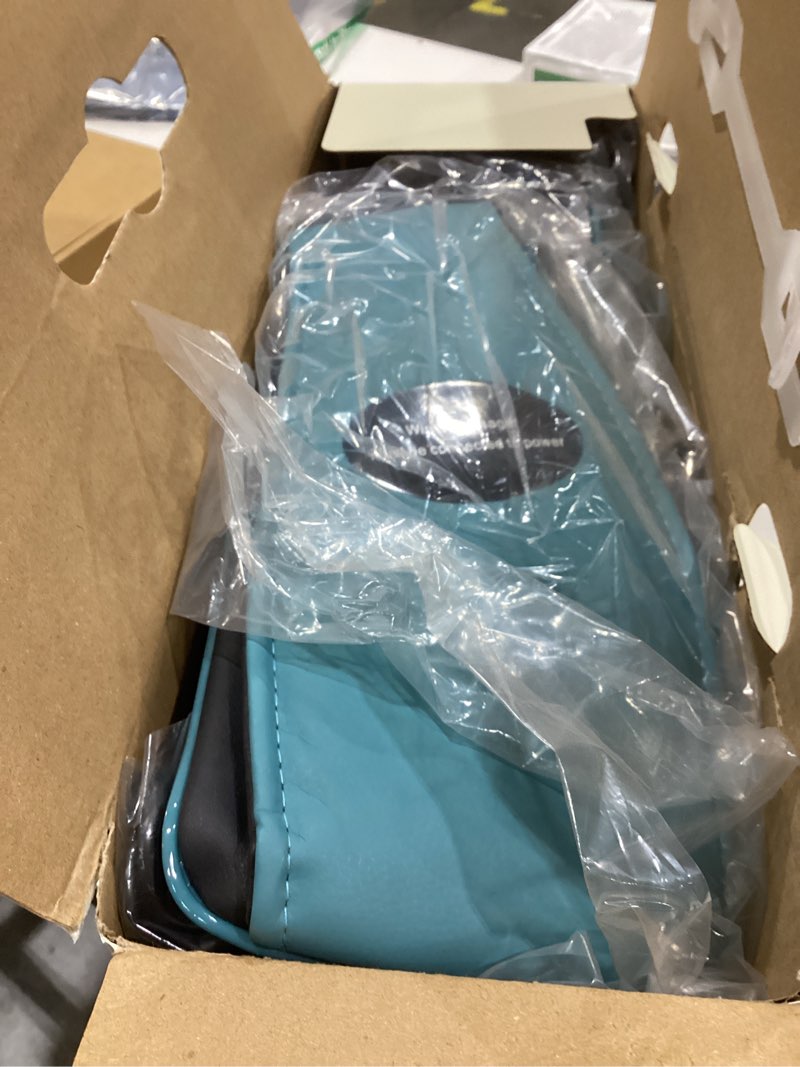 Condition photo showing Good Condition for invospa shiatsu neck and back massager with heat - deep kneading pillow for massage - electric full body massager blue