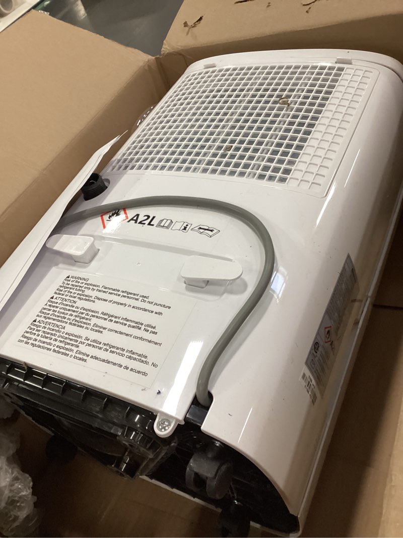 Condition photo showing As Is for Shinco 6,000 Sq.Ft Energy Star Dehumidifier with WIFI, Ideal for Large Rooms and Home Basements, Efficient Moisture Removal with Adjustable Humidity Control, 1.32 Gallons Water Tank 6,000 Sq.Ft. with WIFI