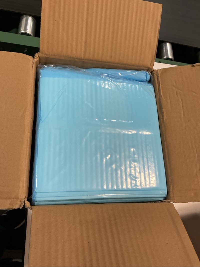 Condition photo showing New/Like New for medline light absorbency underpad, 23" x 36", 50 count, disposable bed, furniture & surface protection, for kids, adults, elderly, puppy pad, changing pad, incontinence pee pad, chucks 23" x 36" (50 count)