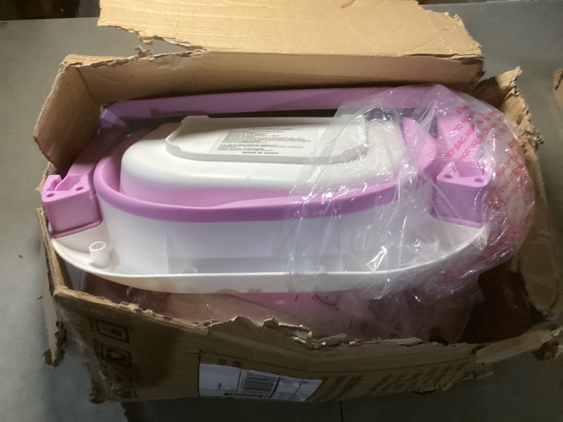 Condition photo showing Good Condition for baby bath support | newborn bathtub, with thermometer, collapsible, ergonomically designed, baby tubs for newborn essentials must haves (pink)