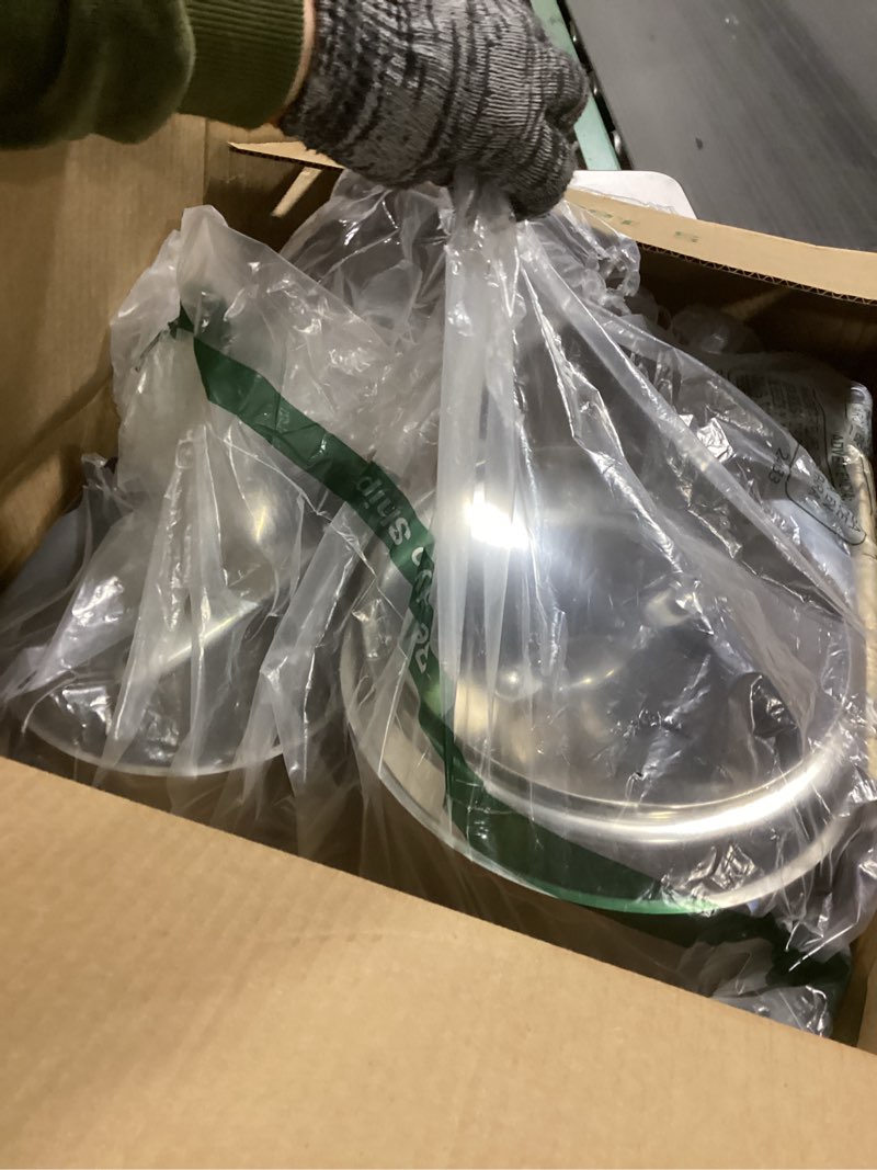 Condition photo showing Good Condition for MICHELANGELO Saucepan Set 6pc, 18/10 Stainless Steel Sauce Pan with Lid, Tri-Ply Bottom Sauce Pot Set, Nonstick Saucepan, Induction Compatible, 1QT & 2QT &3QT Tri-Ply Bottom 1+2+3QT