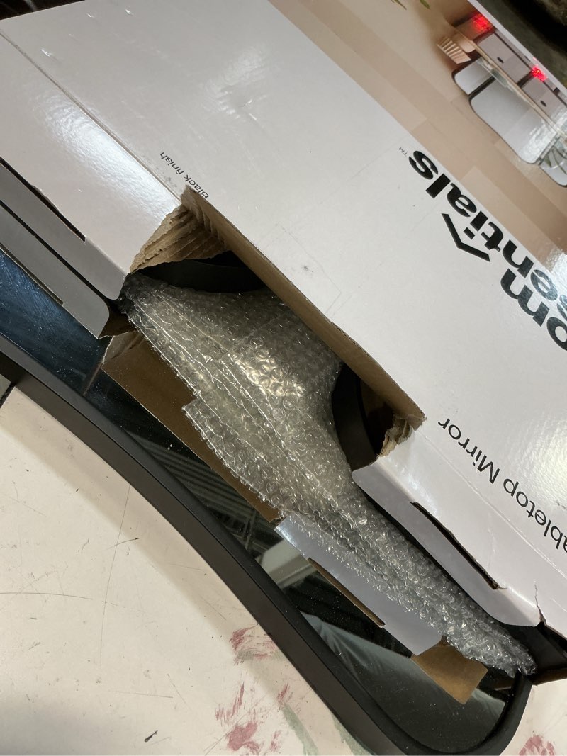 Condition photo showing Good Condition for 30"x20" table top tri fold mirror - room essentials