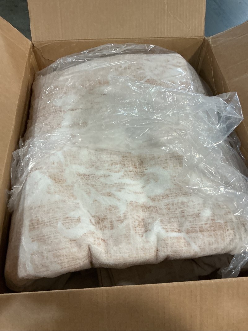 Condition photo showing Good Condition for Beige 8x10 Area Rugs for Living Room, Floral Vintage Washable Rug for Bedroom, Distressed Neutral Non Slip Soft Print Floor Carpet for Dining Room Nursery Home Office Beige / Pink 8' x 10' (Rectangular)