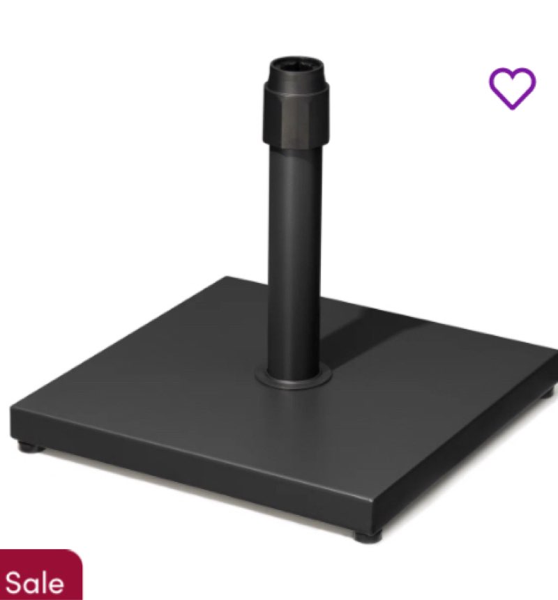 Grube Concrete/Metal Umbrella Base