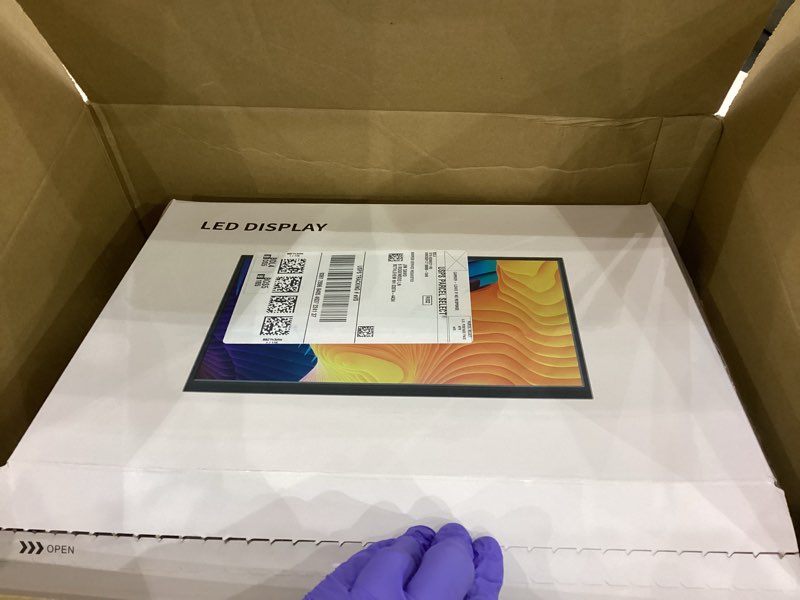 Condition photo showing As Is for Led display