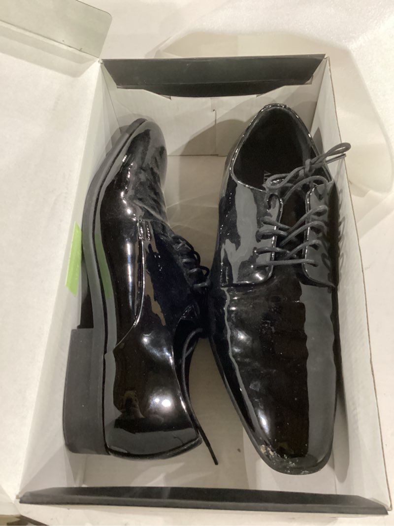 Condition photo showing Good Condition for similar to stock photo**** bruno marc men's black lace up soft cap-toe oxfords formal dress shoes size 10 m us louis_2