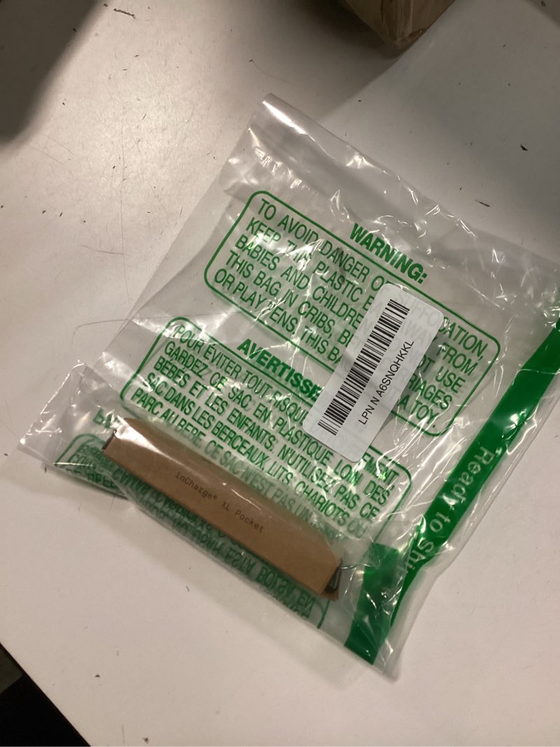 Condition photo showing New/Like New for Rolling Square inCharge XL Pocket - 6-in-1 Portable Universal Charging Cable, USB-C, Lightning, USB-A and Micro USB, 100W Ultra-Fast Charging Power, 0.5ft/15cm, Black/Lime