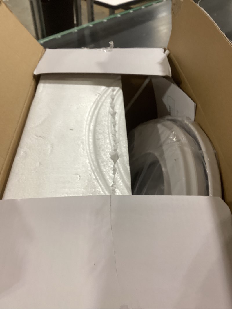 Condition photo showing Good Condition for ZMJH Bidet Toilet Seat, Electric Smart Heated Seat with Slow Closes, Vortex Wash, Warm Dryer, Rear and Front Wash, Warm Water, Remote Control, and Night Light, White, A102S-W (Elongated) Oval