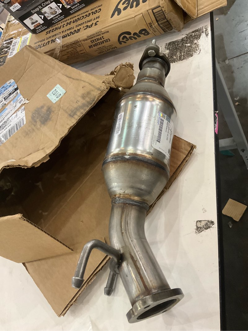 Exhaust converter front