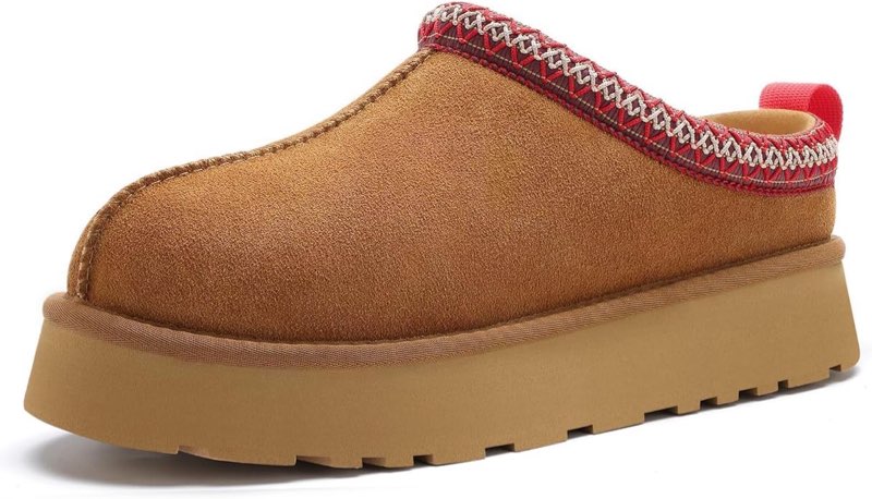 women's slippers platform mini boots short ankle boot fur fleece lined sneakers house slippers anti-slip boot for outdoor