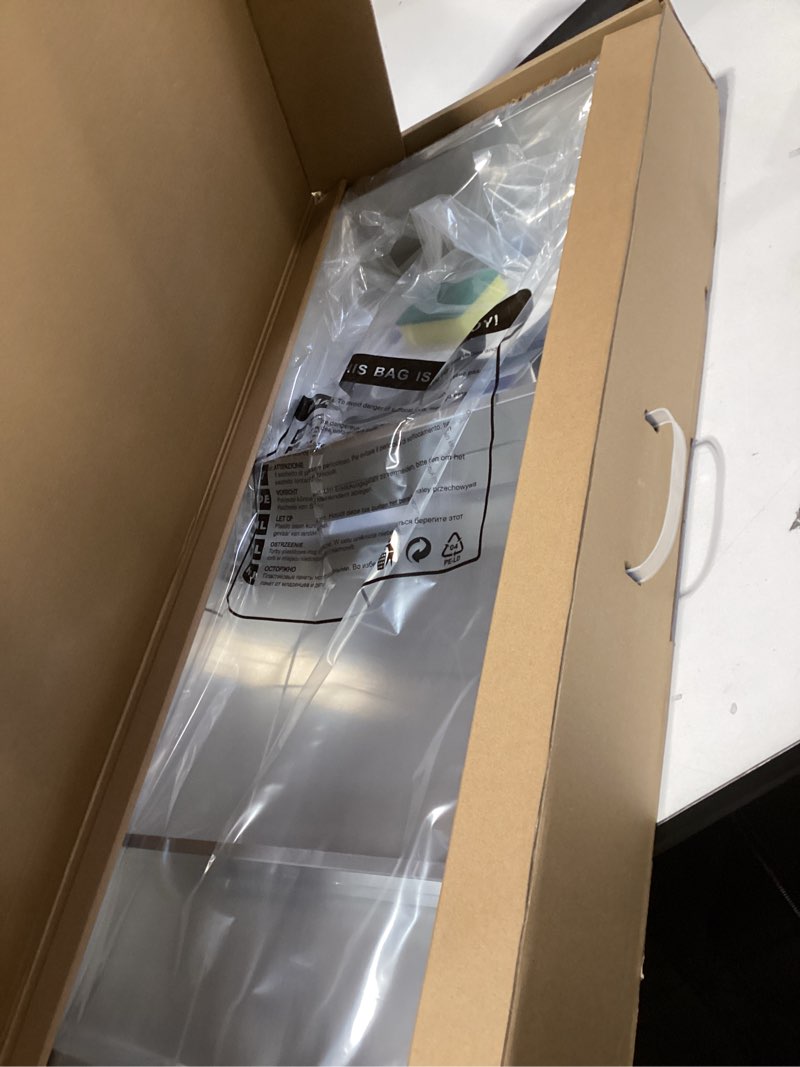 Condition photo showing New/Like New for Qeke Stainless Steel Shower Niche 12" X 29", No Tile Needed Wall Niche Three-Tier, Recessed Shower Shelf for Bathroom Storage, Brushed Nickel