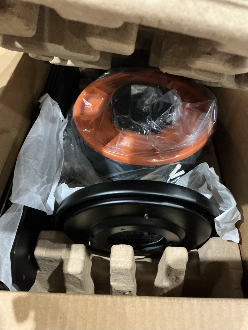 Condition photo showing Good Condition for harbor breeze bradbury 48-in matte black indoor ceiling fan with light and remote (6-blade)