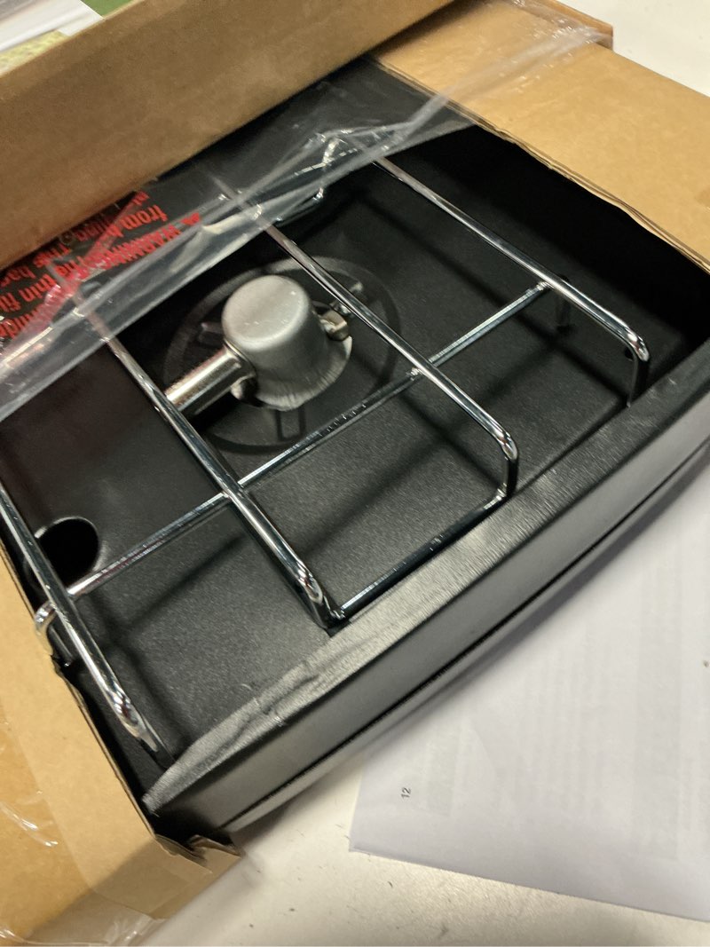 Condition photo showing Good Condition for ozark trail 2-burner propane gas camping stove, black