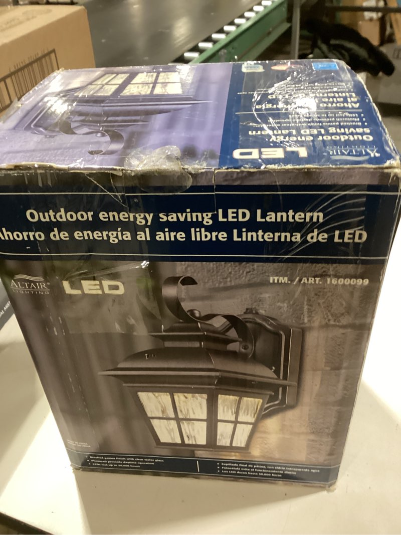 Condition photo showing Good Condition for Altair Outdoor Energy Savings LED Lantern (6.5in W x 11.3in H x 8.5in)