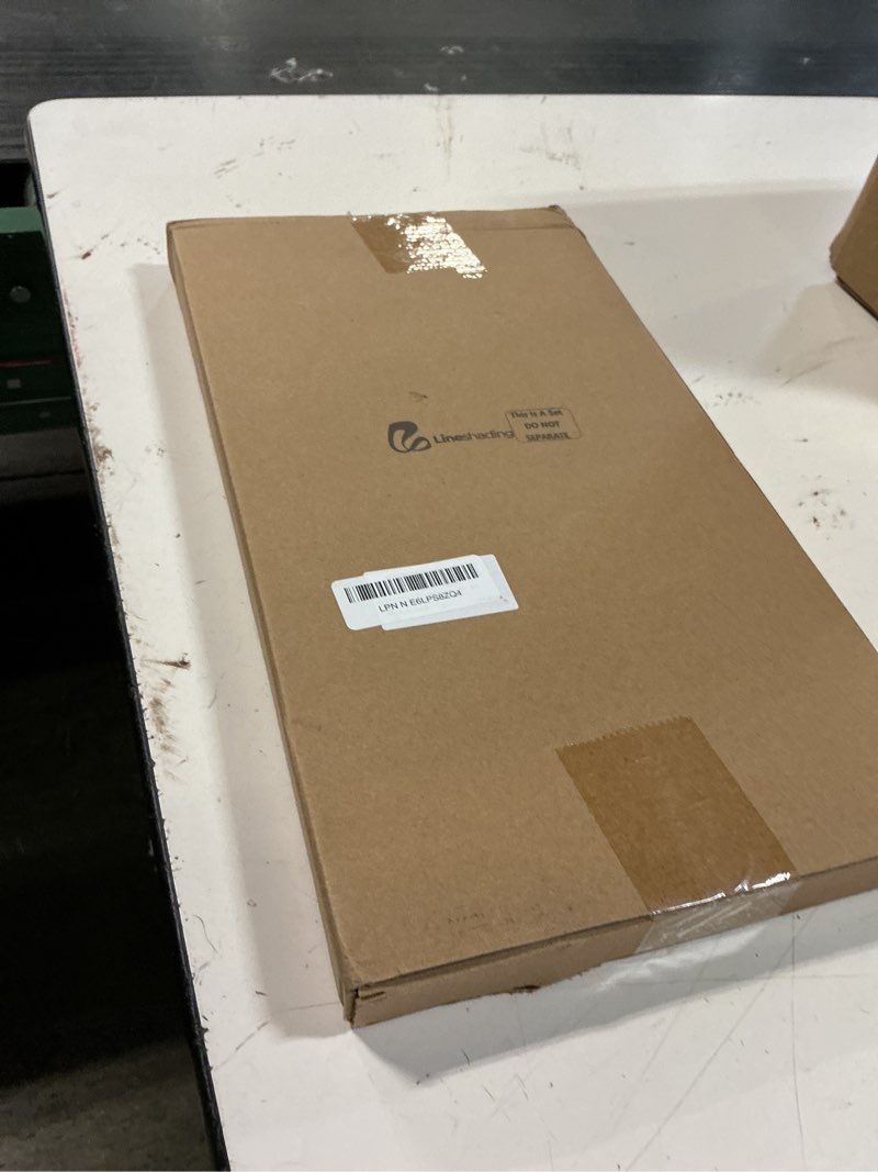 Condition photo showing New/Like New for lineshading 10 pack 16 1/2" replacement fan blades for 42" ceiling fan waterproof weatherproof blades replacement for broken substitution replacing indoor summer (white) white 42 inch