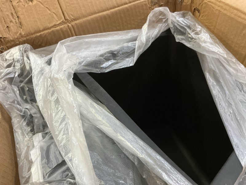 Condition photo showing As Is for tesla model y juniper rear trunk storage bins 2025 2026 tesla model y juniper trunk organizer storage box with cover tpe tesla model y juniper accessories 2025 2026 model y juniper