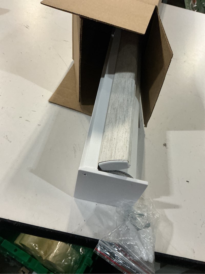 Condition photo showing Good Condition for persilux cordless blackout roller shades for indoor windows, pull down blinds with valance, thermal insulated fabric, free-stop shades for home, door and bedroom (linen,28" w x 72" h) 28"w x 72"h linen