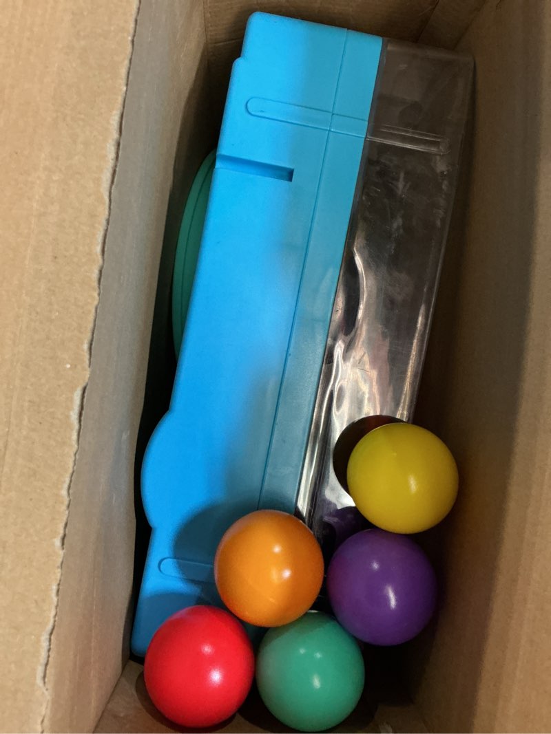 Condition photo showing As Is for playskool busy ball popper interactive toy with music and sound effects for toddlers