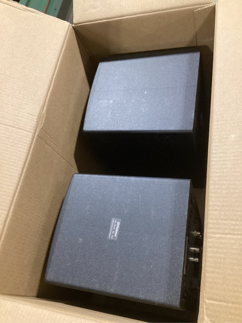 Condition photo showing Good Condition for PreSonus Eris 3.5 Studio Monitors, Pair — Powered, Active Monitor Speakers for Near Field Music Production, Desktop Computer, Hi-Fi Audio 3.5" Gen 2