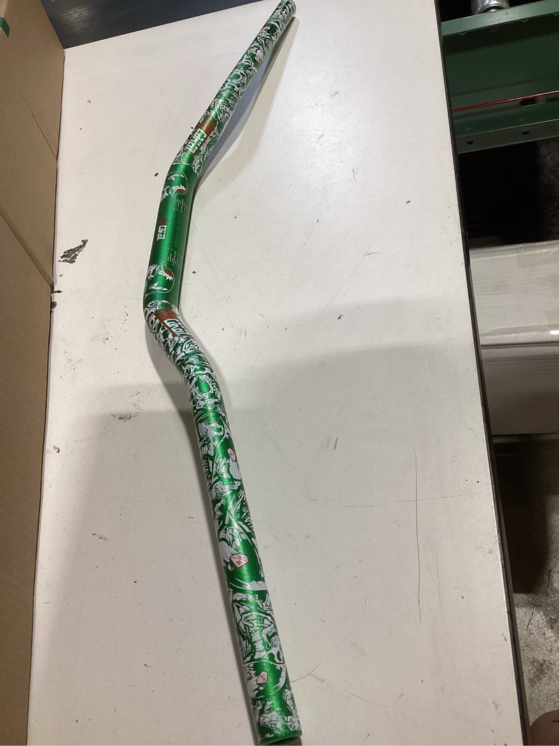 Condition photo showing Good Condition for universal 1 1/8" 28mm handle bar with 2 pair grip donuts for crf klx kx ltr trx sx sxf exc xcw motocross pit dirt bike scooter atv quad bike grizzly hawk 250 bicycles green