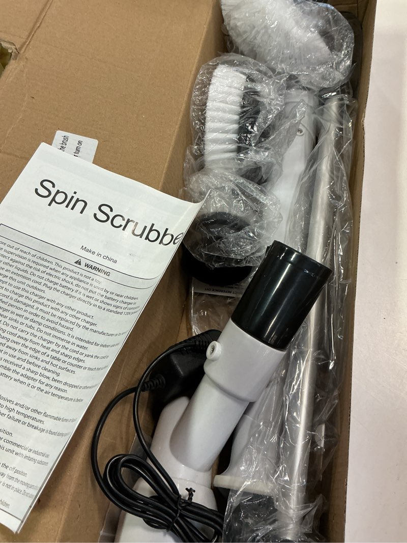 Condition photo showing Good Condition for Electric spin scrubber 