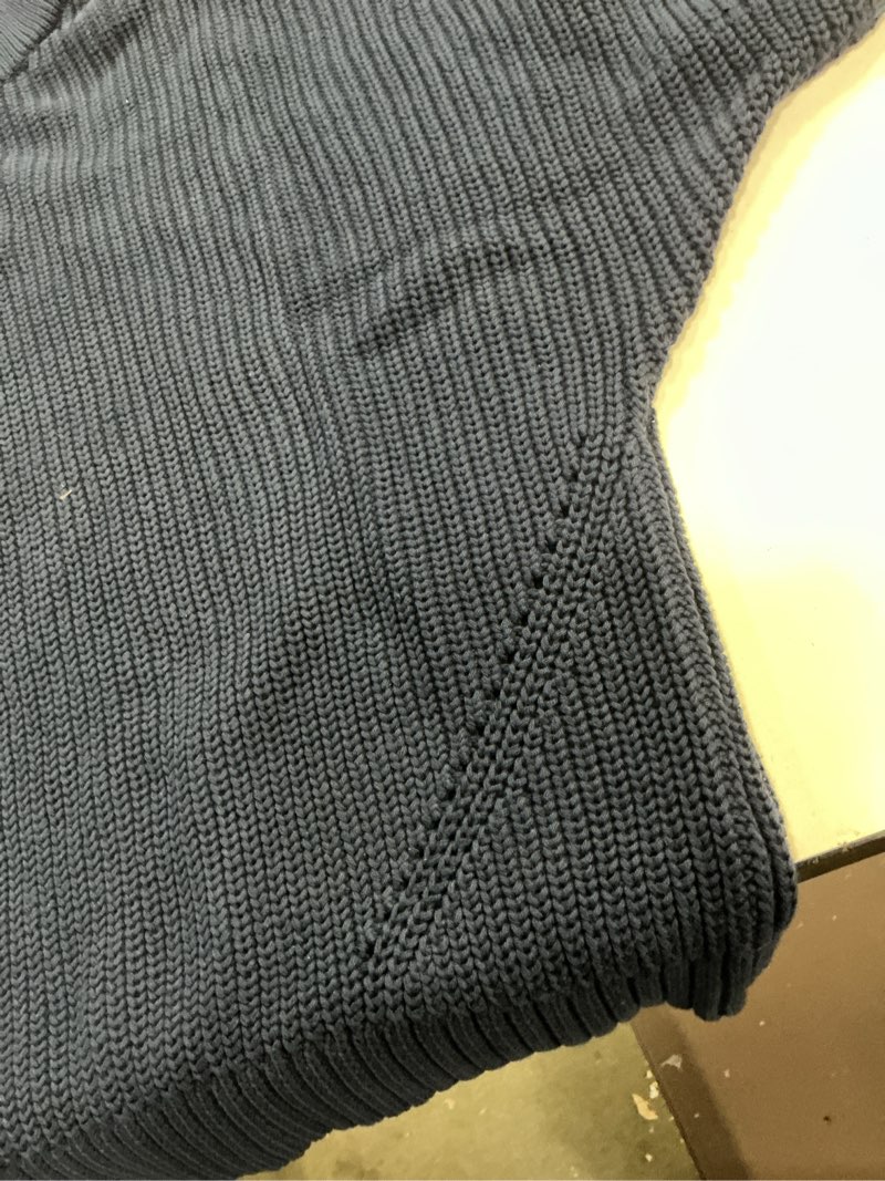 Condition photo showing Good Condition for (Size XL)Organic Spread Collar Sweater