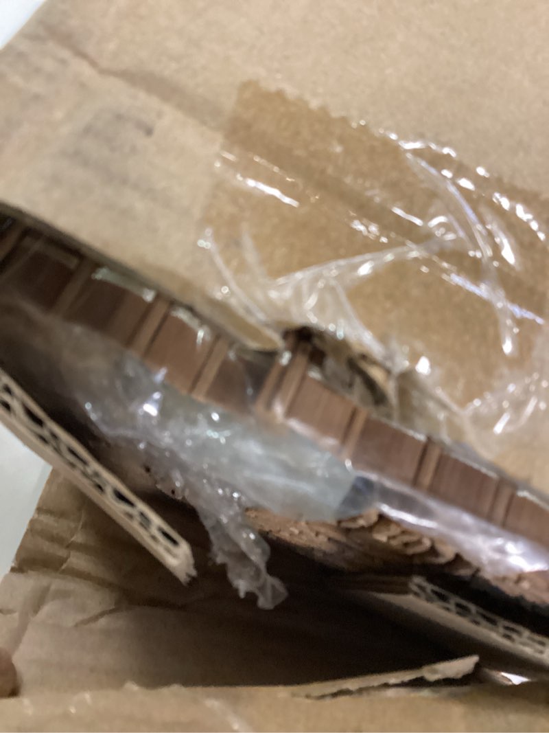 Condition photo showing Good Condition for LazBlinds No Tools No Drill Cordless Bamboo Roman Shades, Light Filtering Window Treatment, Roll Up 