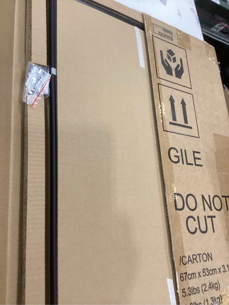 jiloffice magnetic dry erase calendar whiteboard, 1 month white board calendar planner 24 x 18 inch,