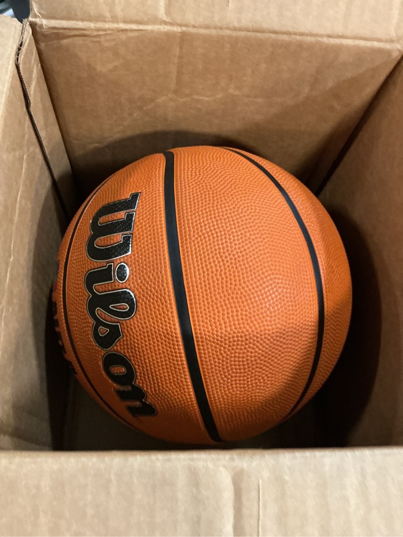 Condition photo showing Good Condition for wilson nba drv series basketball size 5 - 27.5" drv pro brown
