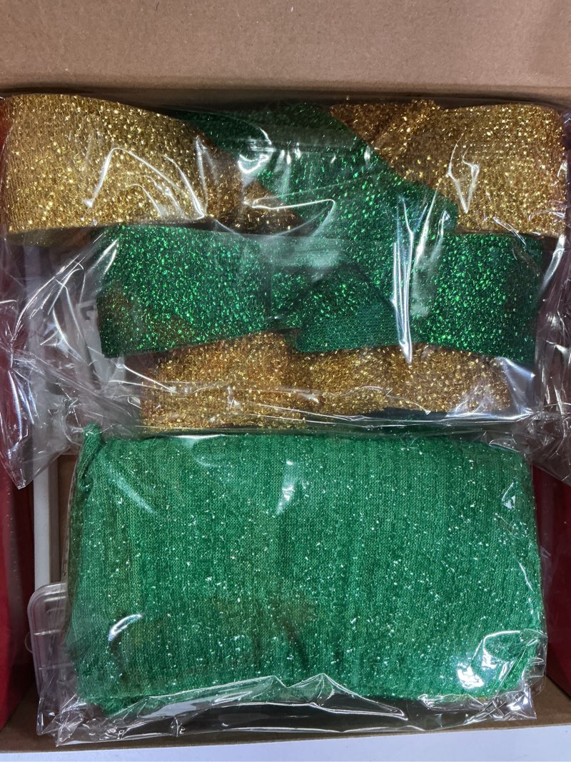 Condition photo showing New/Like New for st patricks day decorations, 3 sets adjustable led gold and green decor boxes with shamrock & horseshoe for irish-themed party indoor outdoor home room decor (st patricks day)