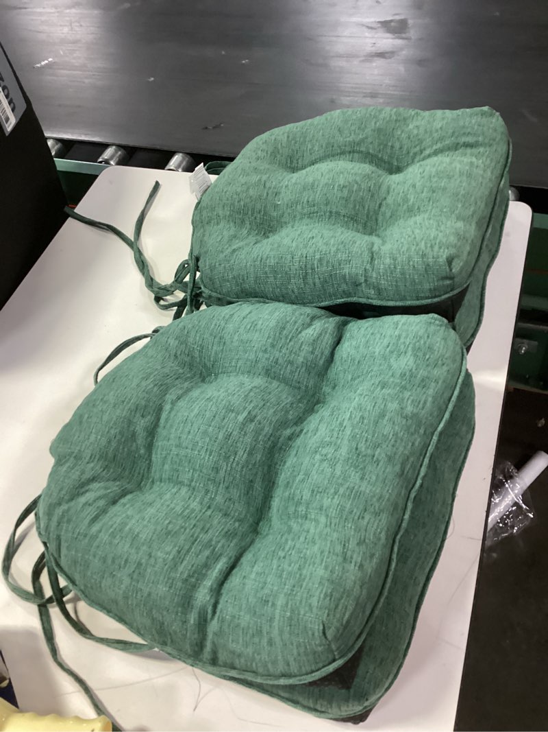 IPYNBAP Chair Cushions for Dining Chairs Set of 4, Kitchen Chair Cushions, Chair Pads with Ties and 