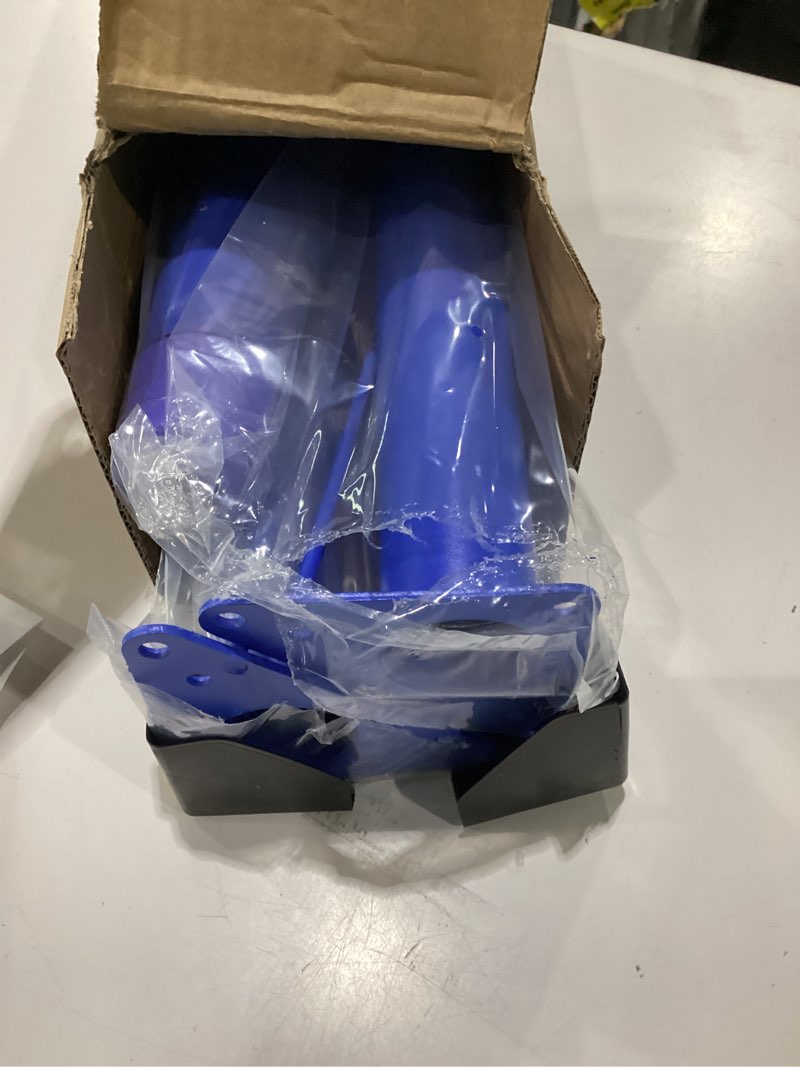 Set Of (4) 13? Blue Metal Table Legs & Screws. Coffee Table, Activity Table DIY