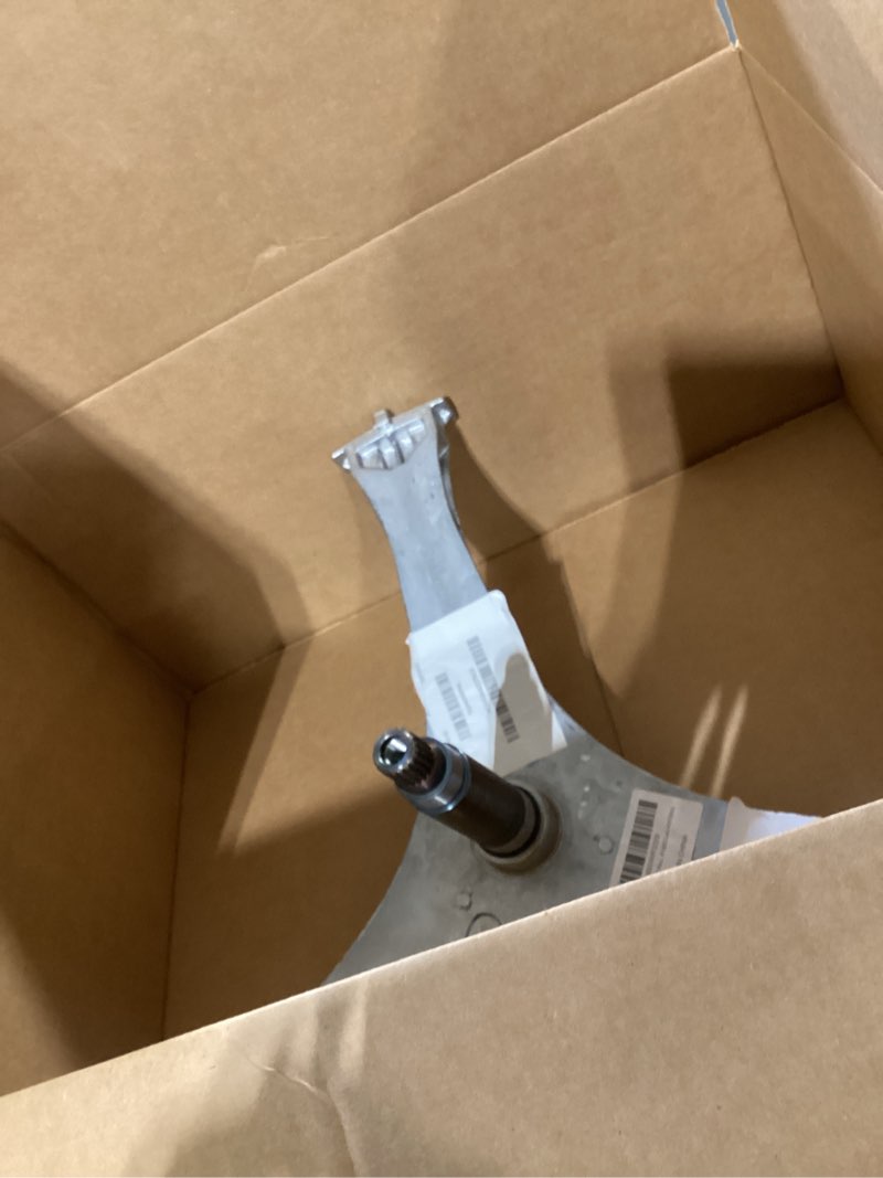 Condition photo showing As Is for dc97-17004b washer flange shaft assembly compatible with samsung washing machine, with dc60-40137a spider hex bolt (6 pack) replace dc97-17004a dc97-17004e ap5800144 4000061