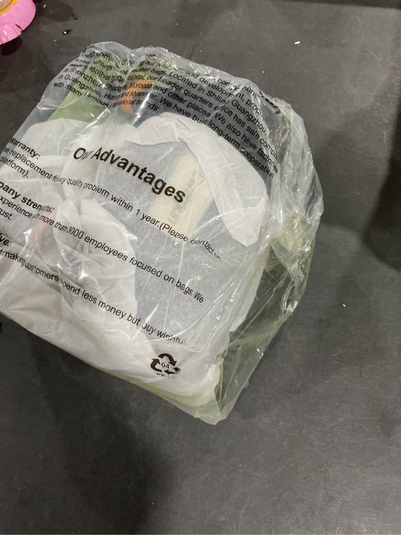 Condition photo showing New/Like New for Cwatcun Camera Bag, Waterproof Flap Camera Crossbody Shoulder Messenger Case with Tripod Holder, Travel Photography Bag for Canon, Nikon, Sony, Fuji DSLR/SLR/Mirrorless Camera, Lens - Green, S Green S