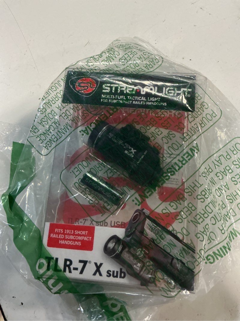 Condition photo showing Good Condition for streamlight tlr-7 sub ultra-compact gun light - 1913 short models