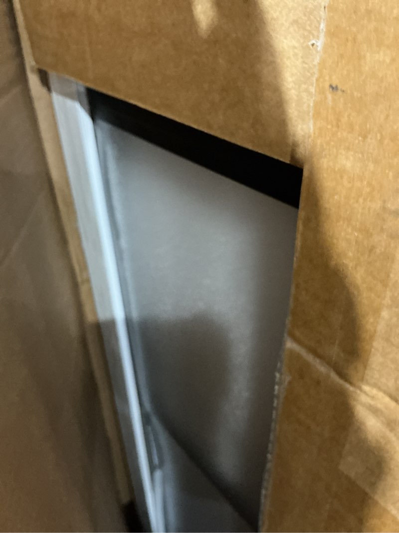 Condition photo showing Good Condition for extra large dog door for sliding glass doors, adjustable height 91.73"-97.64",magnetic closing curtain.