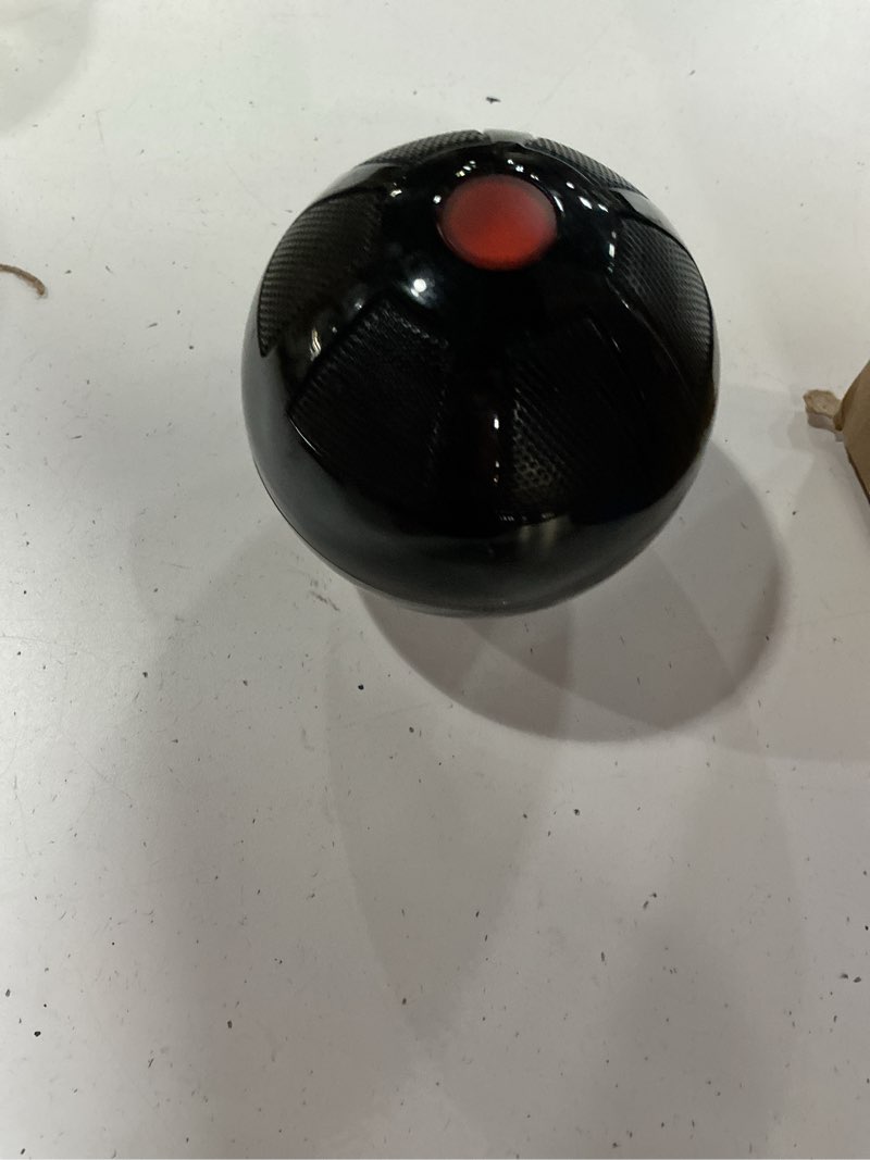 Condition photo showing As Is for b4m orb-dark black portable wireless bluetooth 4.1 floating sound levitating maglev speaker (nfc)