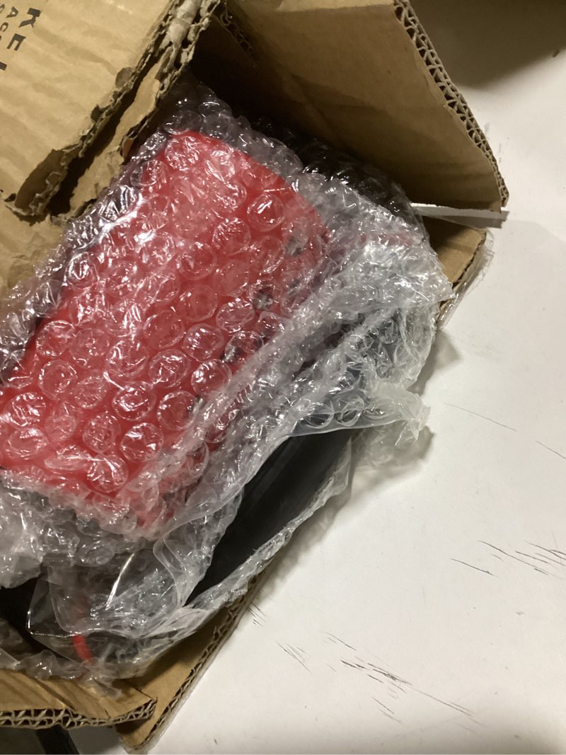 Condition photo showing Good Condition for yes4all kettlebells grip, dumbbell grip handle, convert dumbbells into kettlebell for home gym, kettlebell for weights plate a. combo red - red